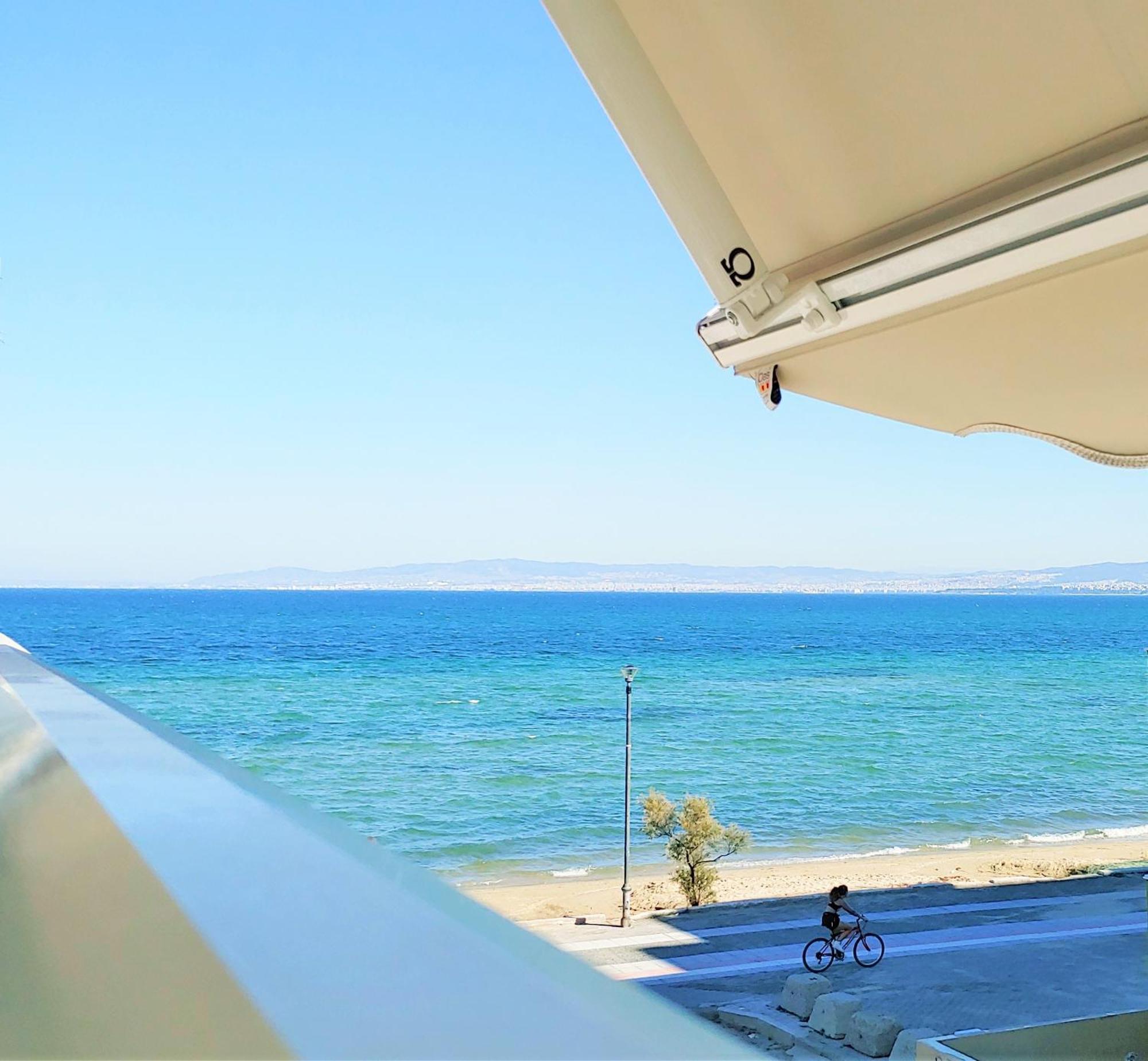 Peraía Niko'S Apartment - Beautiful Sea View Apartment ! מראה חיצוני תמונה